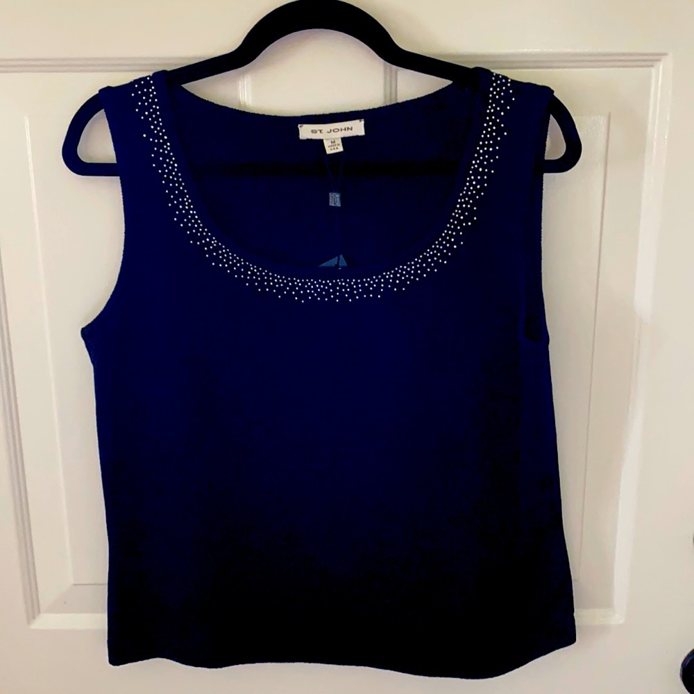 Original St. John, black dress tank.